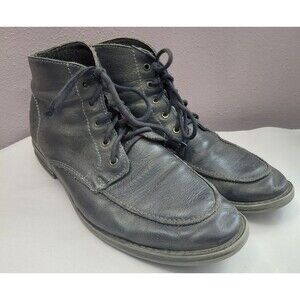 Bed Stu Curtis II Boots Distressed Ankle Chukka Men’s 11 Gray Leather Lace Up
